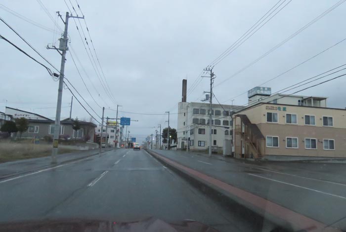 webnews今朝の北見/とん田通り、南大通り交差点から国道39号方向