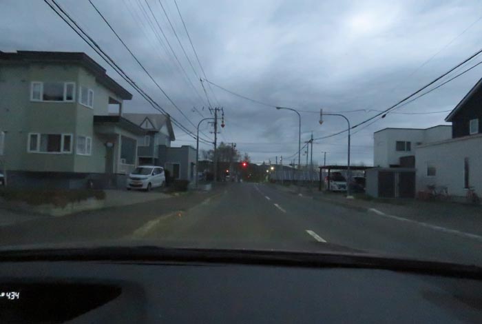 webnews今朝の北見/西5号線、南岸通りの交差点