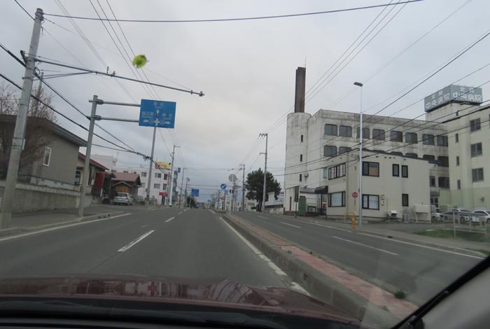 webnews今朝の北見/とん田通り、南大通り交差点から国道39号方向