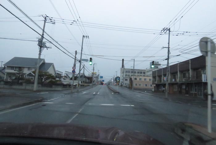 webnews今朝の北見/とん田通り、南大通り交差点から国道39号方向