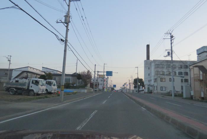 webnews今朝の北見/とん田通り、南大通り交差点から国道39号方向