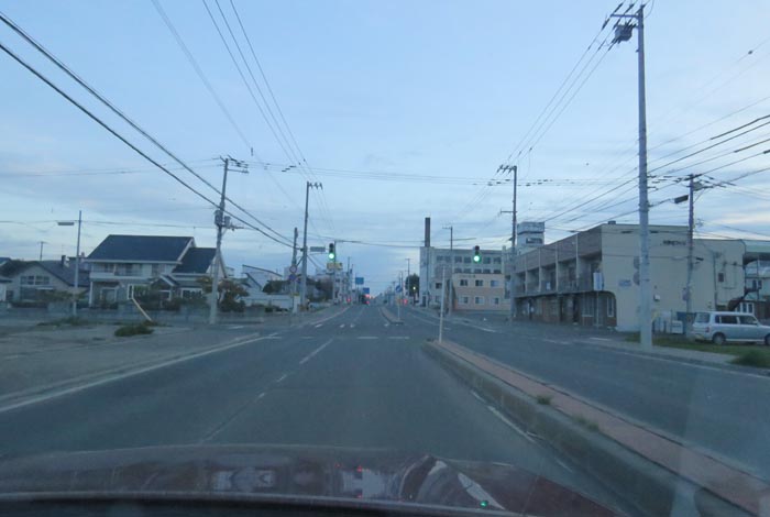 webnews今朝の北見/とん田通り、南大通り交差点から国道39号方向