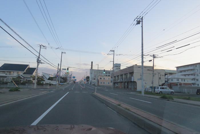 webnews今朝の北見/とん田通り、南大通り交差点から国道39号方向