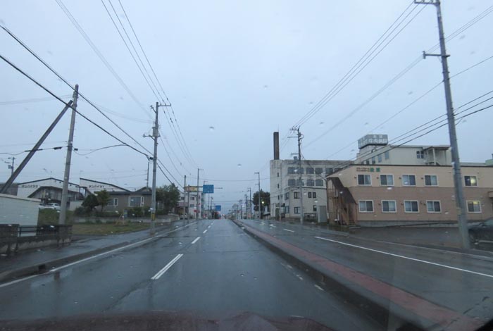 webnews今朝の北見/とん田通り、南大通り交差点から国道39号方向