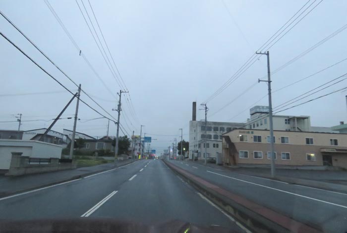 webnews今朝の北見/とん田通り、南大通り交差点から国道39号方向