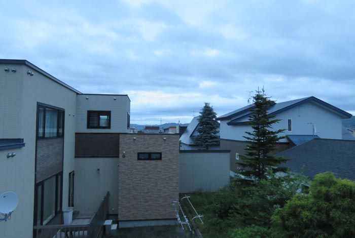 webnews今朝の北見／東の空