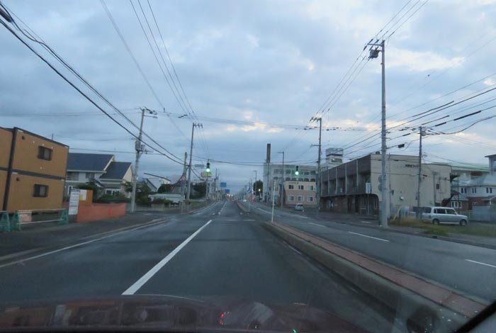 webnews今朝の北見/とん田通り、南大通り交差点から国道39号方向
