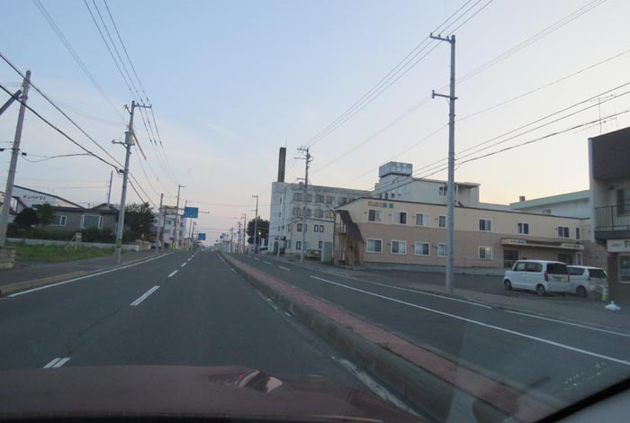 webnews今朝の北見/とん田通り、南大通り交差点から国道39号方向