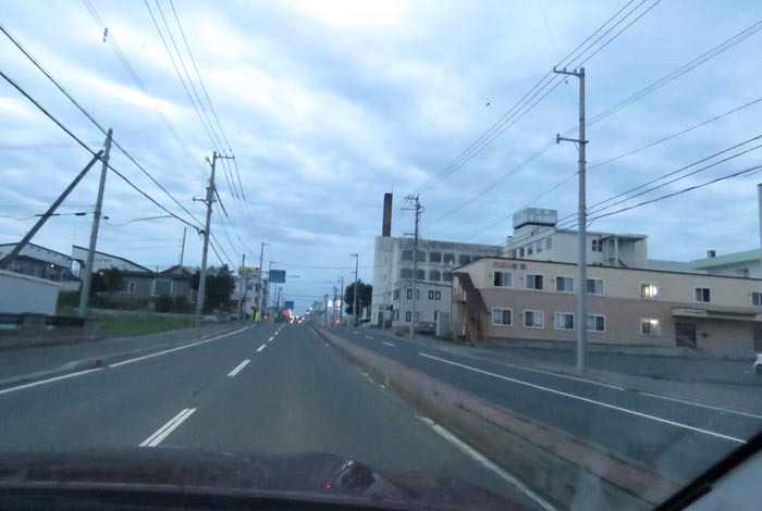 webnews今朝の北見/とん田通り、南大通り交差点から国道39号方向