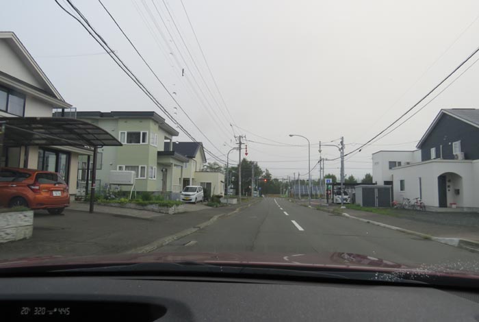 webnews今朝の北見/西5号線、南岸通りの交差点