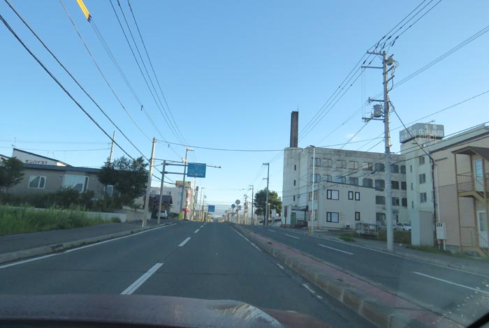 webnews今朝の北見/とん田通り、南大通り交差点から国道39号方向