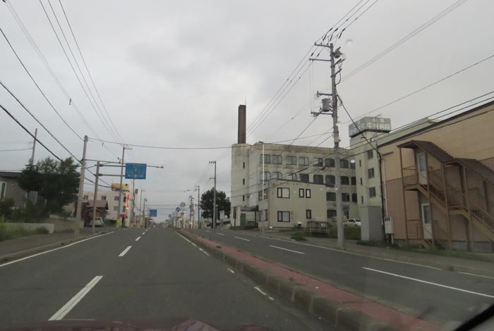 webnews今朝の北見/とん田通り、南大通り交差点から国道39号方向
