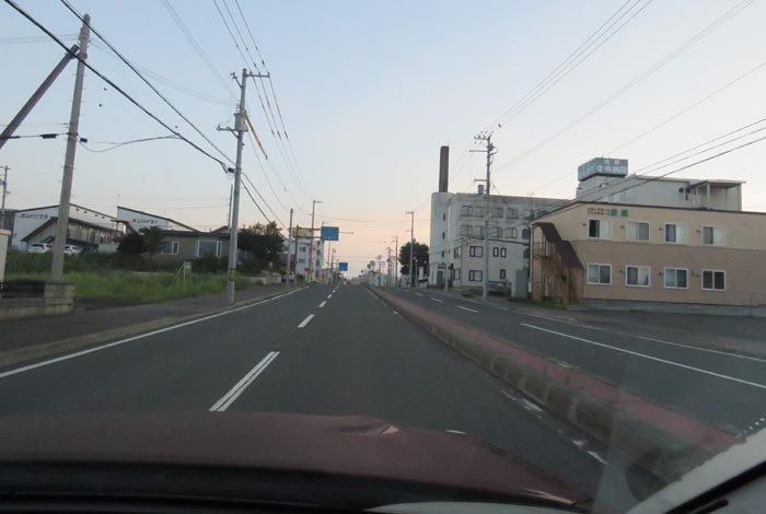webnews今朝の北見/とん田通り、南大通り交差点から国道39号方向