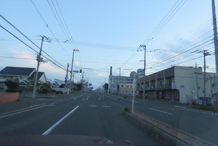 webnews今朝の北見/とん田通り、南大通り交差点から国道39号方向