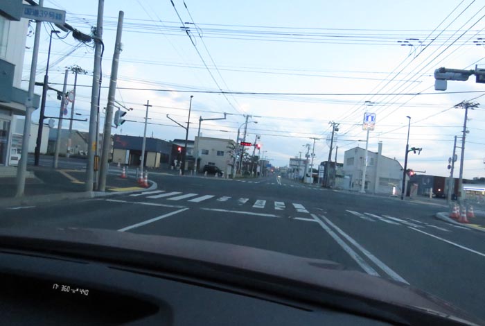 webnews今朝の北見/とん田通り、国道39号交差点