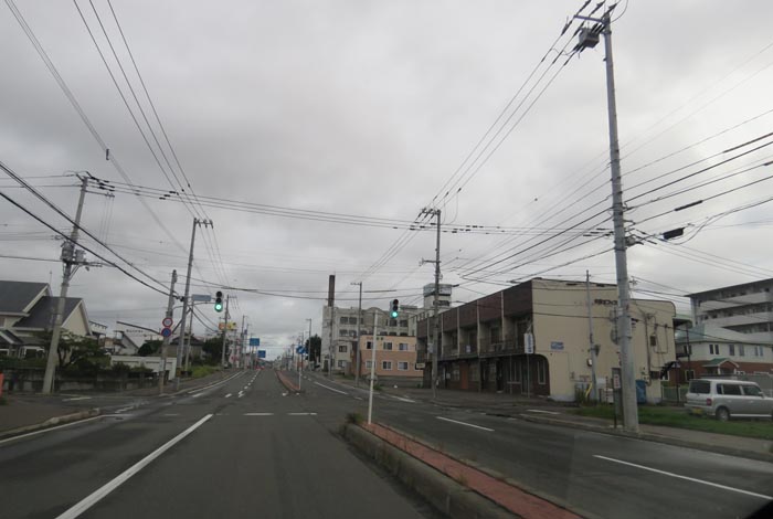 webnews今朝の北見/とん田通り、南大通り交差点から国道39号方向