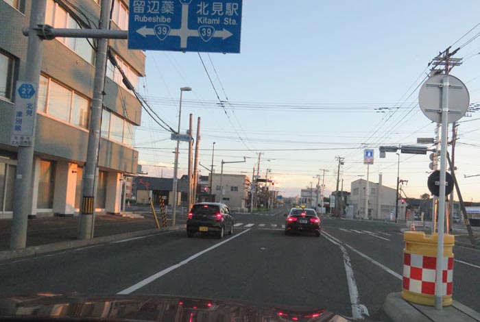 webnews今朝の北見/とん田通り、国道39号交差点