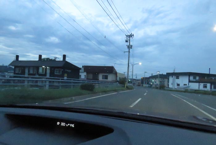 webnews今朝の北見/無加川橋を渡り南大通り交差点方向