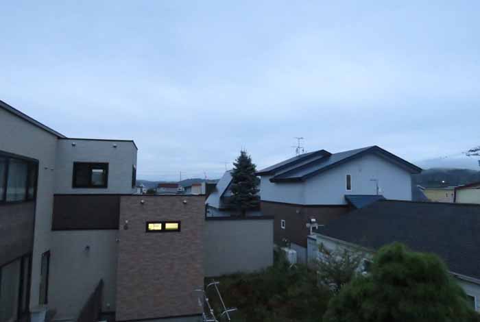 webnews今朝の北見／東の空