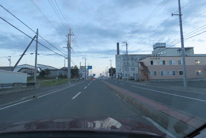 webnews今朝の北見/とん田通り、南大通り交差点から国道39号方向