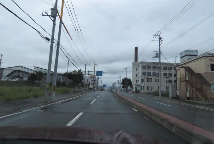 webnews今朝の北見/とん田通り、南大通り交差点から国道39号方向