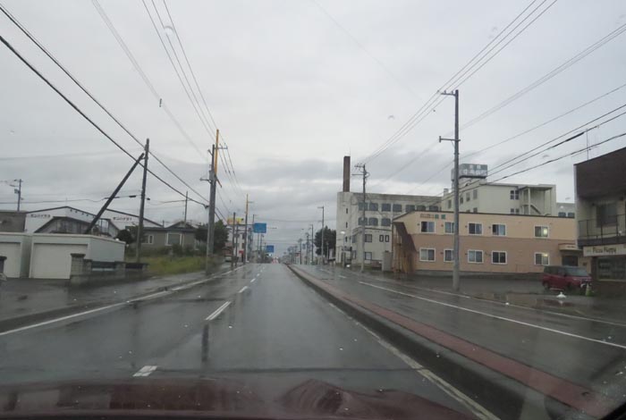 webnews今朝の北見/とん田通り、南大通り交差点から国道39号方向