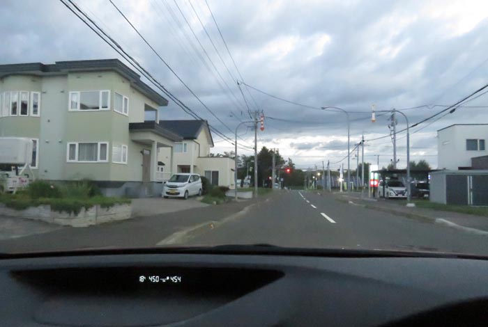 webnews今朝の北見/西5号線、南岸通りの交差点