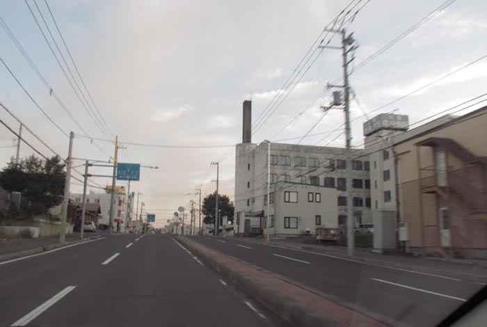 webnews今朝の北見/とん田通り、南大通り交差点から国道39号方向