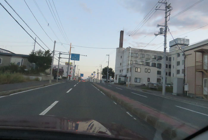 webnews今朝の北見/とん田通り、南大通り交差点から国道39号方向
