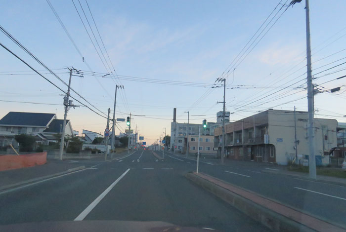 webnews今朝の北見/とん田通り、南大通り交差点から国道39号方向