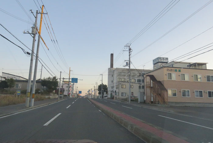 webnews今朝の北見/とん田通り、南大通り交差点から国道39号方向