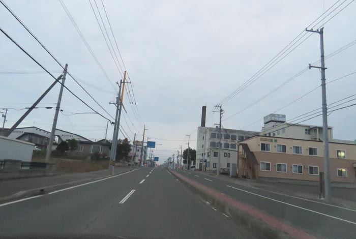 webnews今朝の北見/とん田通り、南大通り交差点から国道39号方向