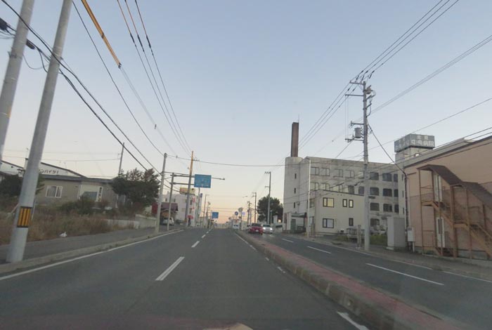 webnews今朝の北見/とん田通り、南大通り交差点から国道39号方向