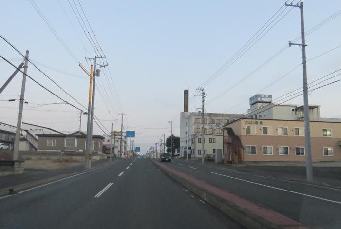 webnews今朝の北見/とん田通り、南大通り交差点から国道39号方向