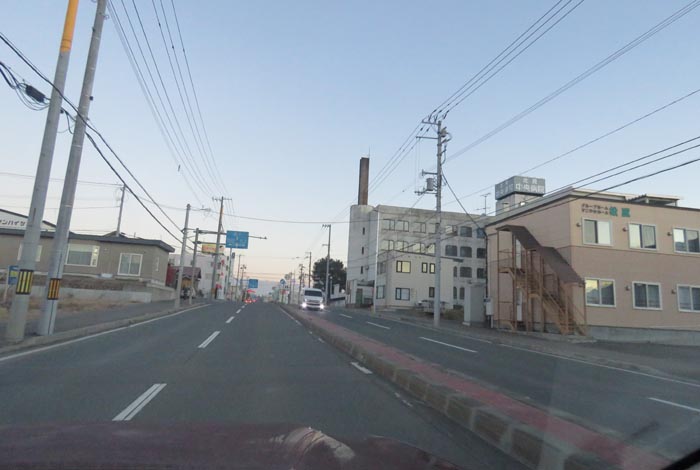 webnews今朝の北見/とん田通り、南大通り交差点から国道39号方向