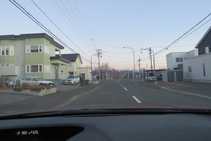 webnews今朝の北見/西5号線、南岸通りの交差点