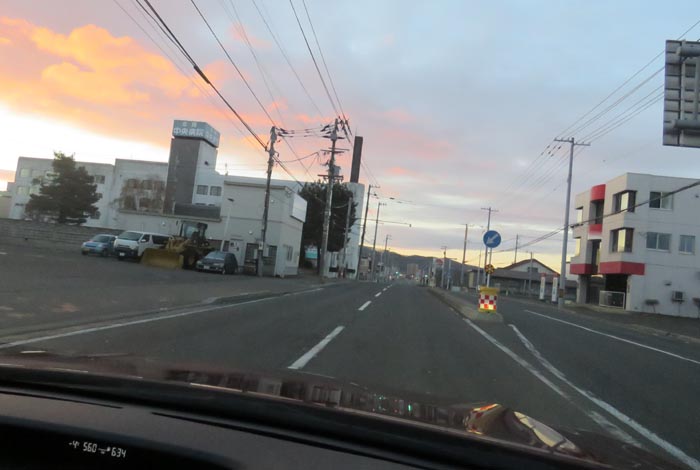 webnews今朝の北見／北見中央病院前