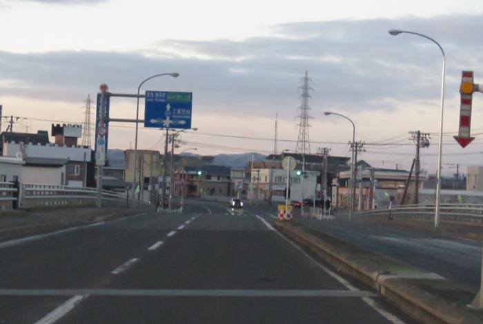 webnews今朝の北見／錦町の南岸通り交差点交差点
