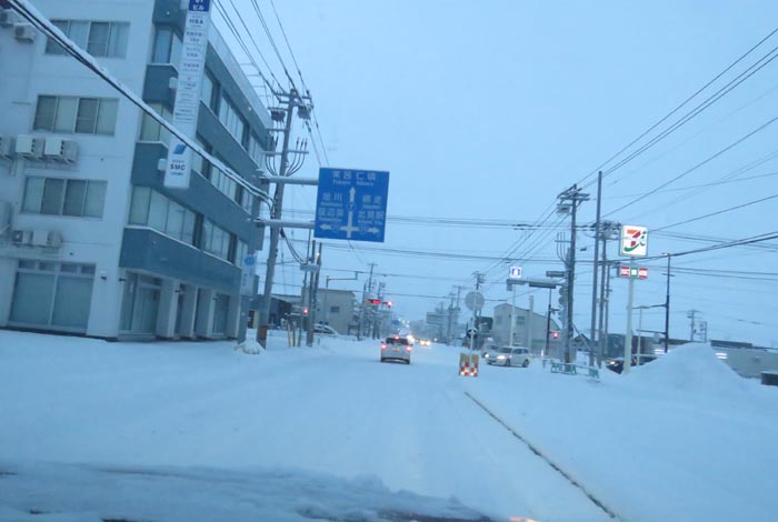 webnews今朝の北見/とん田通り、国道39号交差点