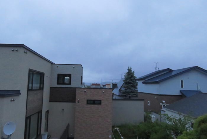 webnews今朝の北見／東の空