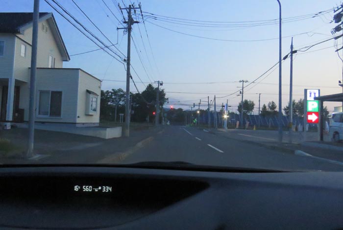 webnews今朝の北見/西5号線、南岸通りの交差点