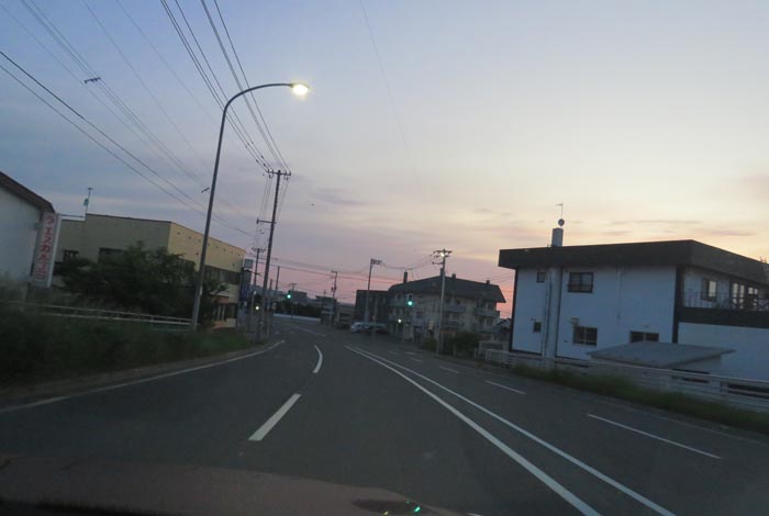 webnews今朝の北見/無加川橋を渡り南大通り交差点方向