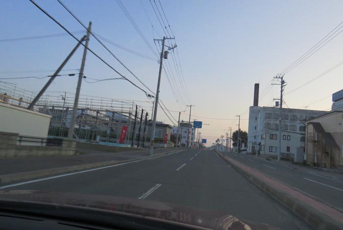 webnews今朝の北見/とん田通り、南大通り交差点から国道39号方向