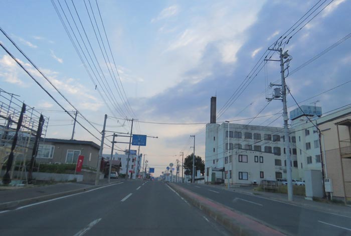 webnews今朝の北見/とん田通り、南大通り交差点から国道39号方向