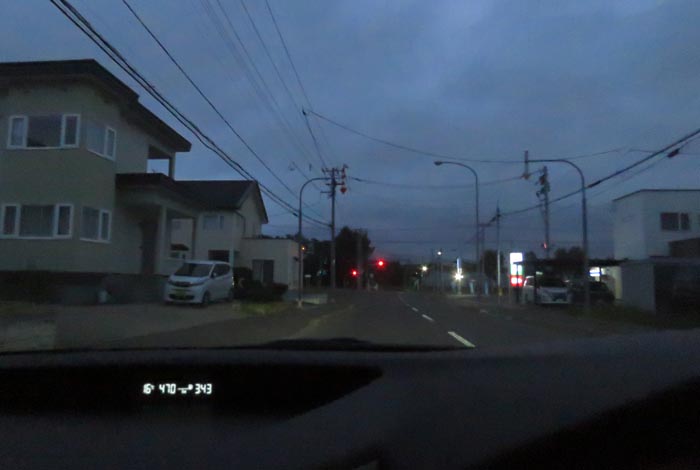 webnews今朝の北見/西5号線、南岸通りの交差点