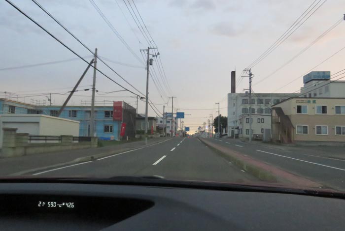 webnews今朝の北見/とん田通り、南大通り交差点から国道39号方向