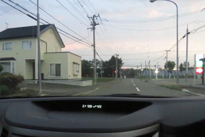 webnews今朝の北見/西5号線、南岸通りの交差点