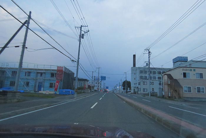 webnews今朝の北見/とん田通り、南大通り交差点から国道39号方向