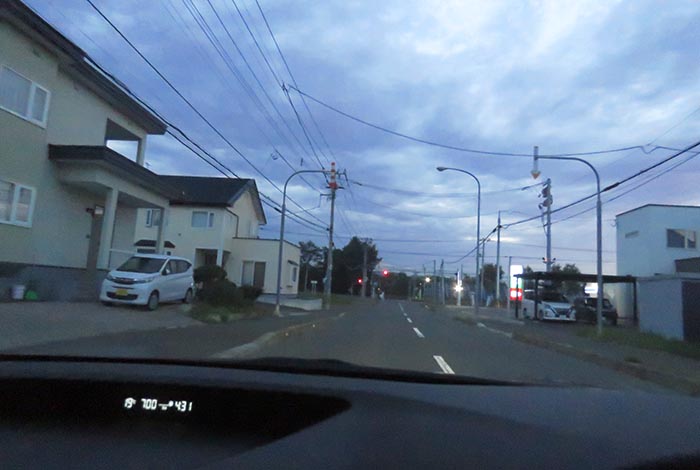webnews今朝の北見/西5号線、南岸通りの交差点