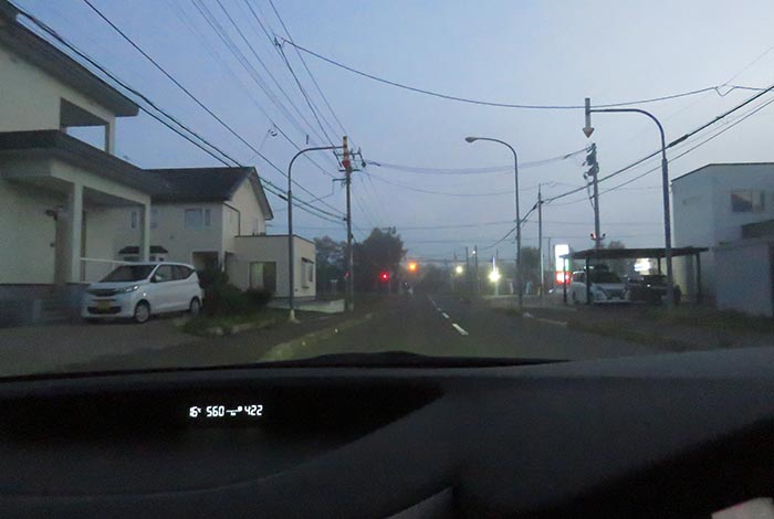 webnews今朝の北見/西5号線、南岸通りの交差点